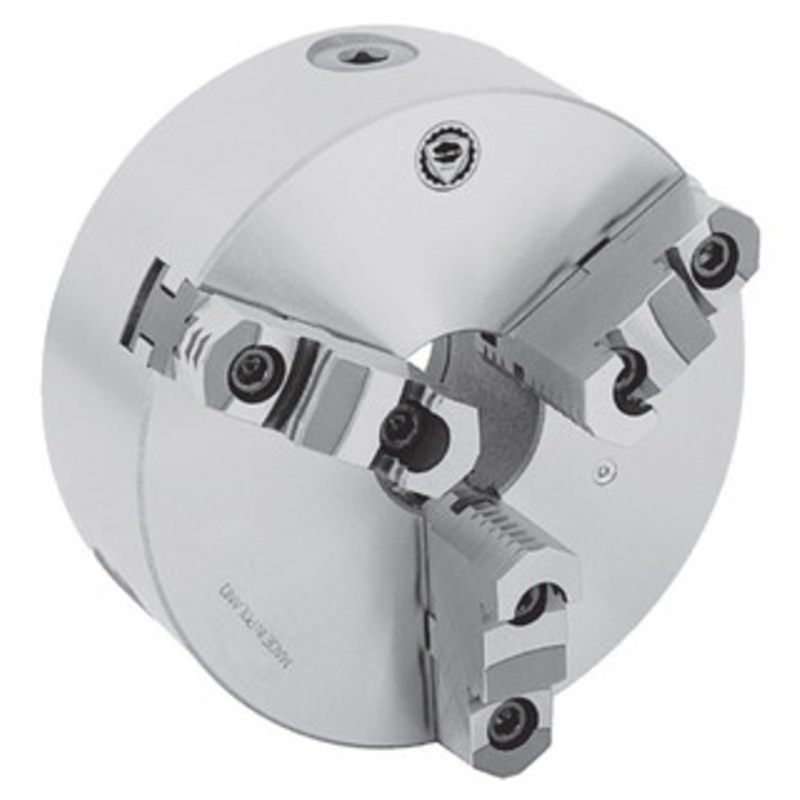 Bison Series 3255 3-Jaw Self-Centering Scroll Chuck, 8 Size, L0 Taper – 7-804-0842