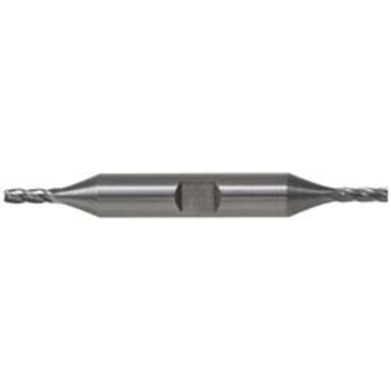 Interstate HSS Double End Mills with 4 Flute