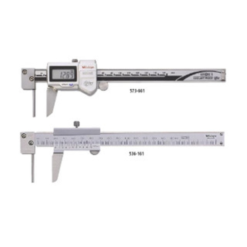 Mitutoyo Tube Thickness Caliper Series 573, 536 – ABSOLUTE Digimatic and Vernier Type