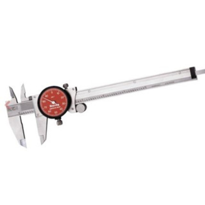 Starrett Dial Caliper, 0-6 Red Face, EDP 64516 – R120A-6