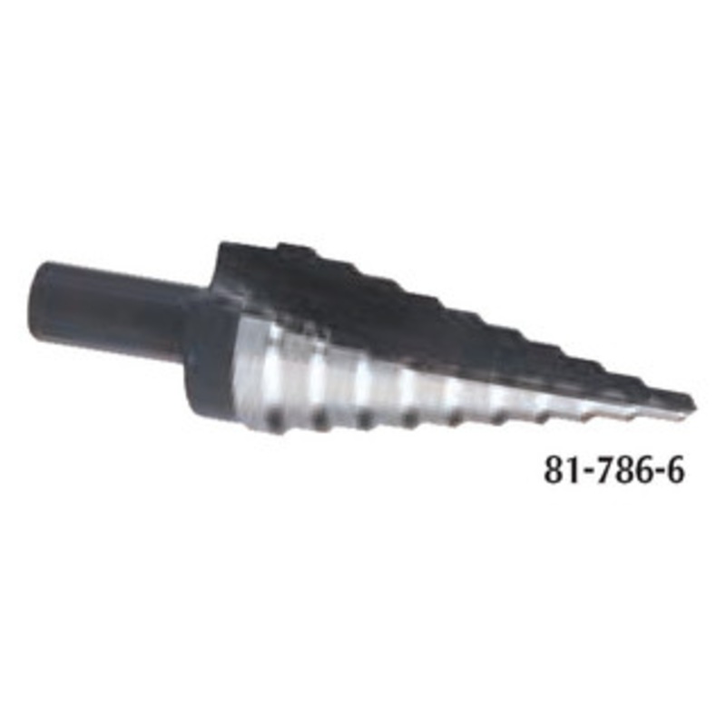 Unibit Metric Self-Starting Step Drill – 81-786-6