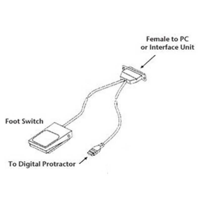 Foot Switch w/SPC Cable for Digital Level – PRO361
