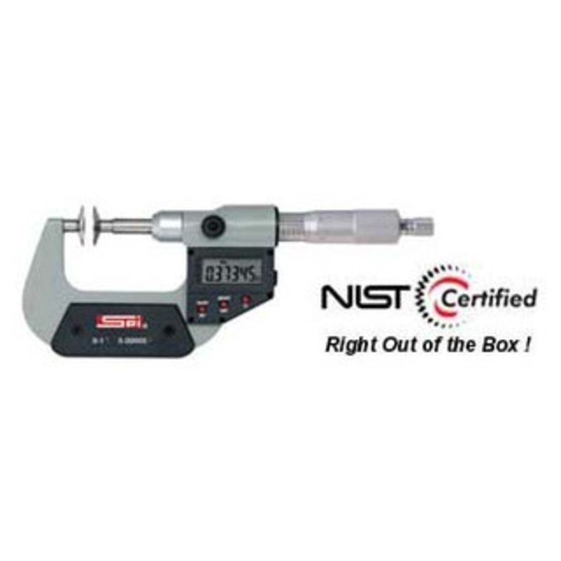 SPI Electronic Outside Disc Micrometers