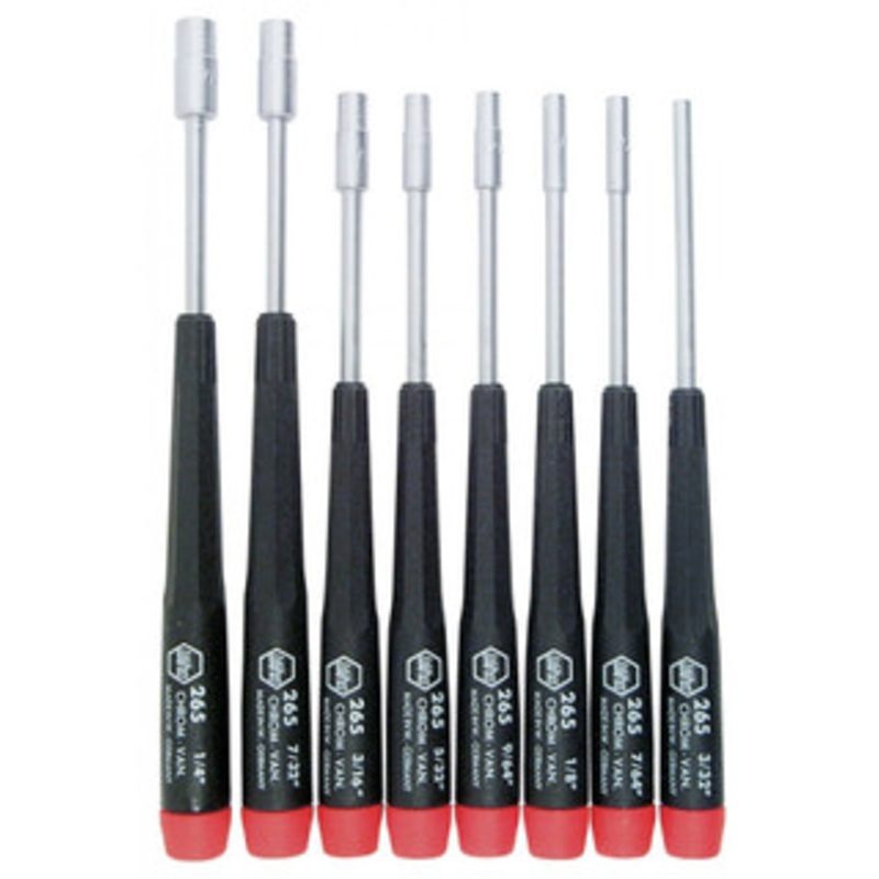 Wiha Precision Inch Nut Driver 8 Piece Set – 26591