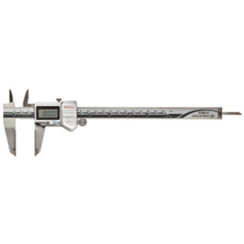 Mitutoyo Digimatic Caliper 500-738-10, Inch/Metric, 0-8 w/ SPC Output & Carbide Jaws – 11-824-0