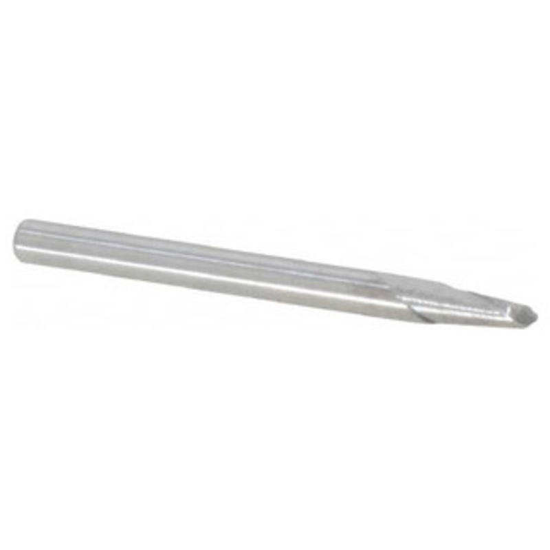 Atrax 2-Flute Centercutting Ball Single End Mill, 3/32 Mill Dia., 1/8 Shank Dia., 3/16 LOC – 45-513-9