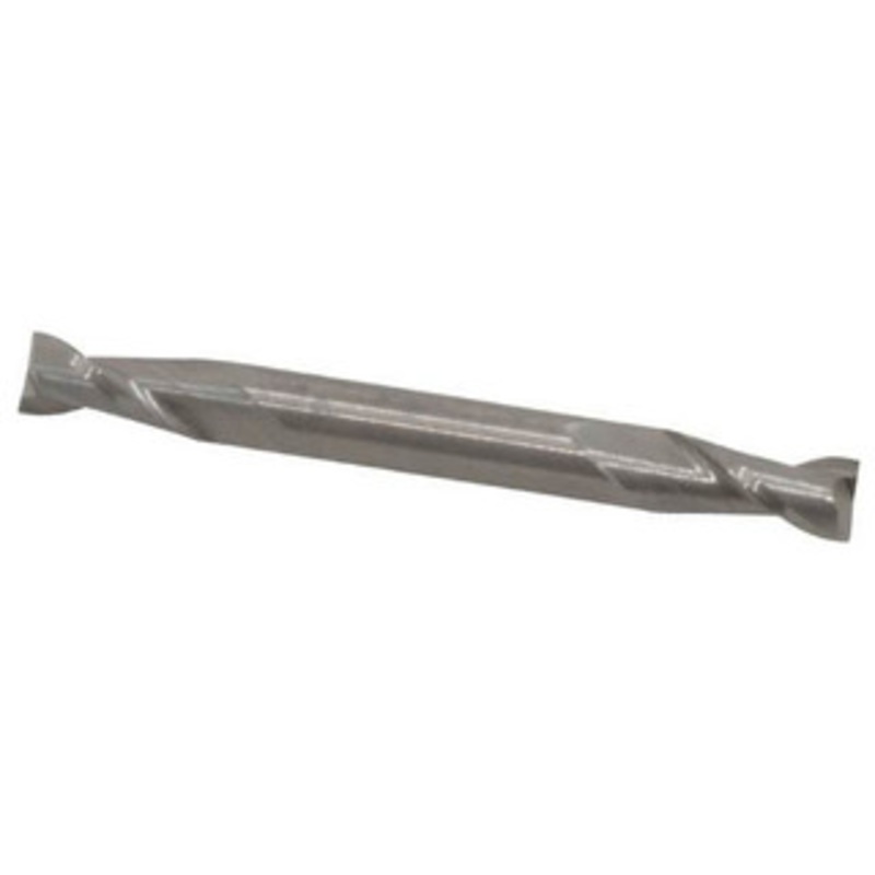 Atrax 2-Flute Centercutting Double End Mill, 1/4 Mill Dia., 1/4 Shank Dia., 1/2 LOC – 45-275-5