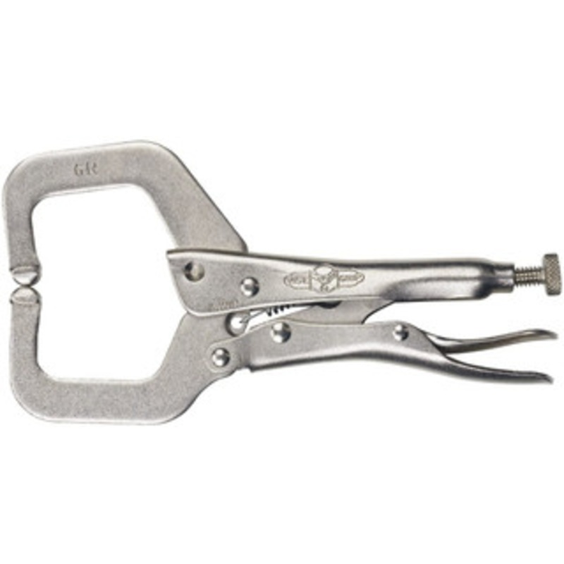 Vise-Grip Locking C-Clamp 6 OAL C-Clamp Locking Pliers 1-1/2 Jaw Depth, 2-1/8 Jaw Opening 6R – VIS6R