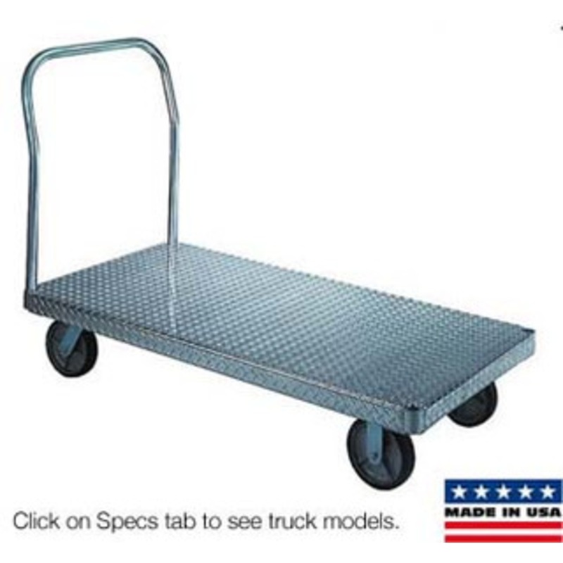 Wesco Aluminum Platform Trucks Treadplate Model – 350037