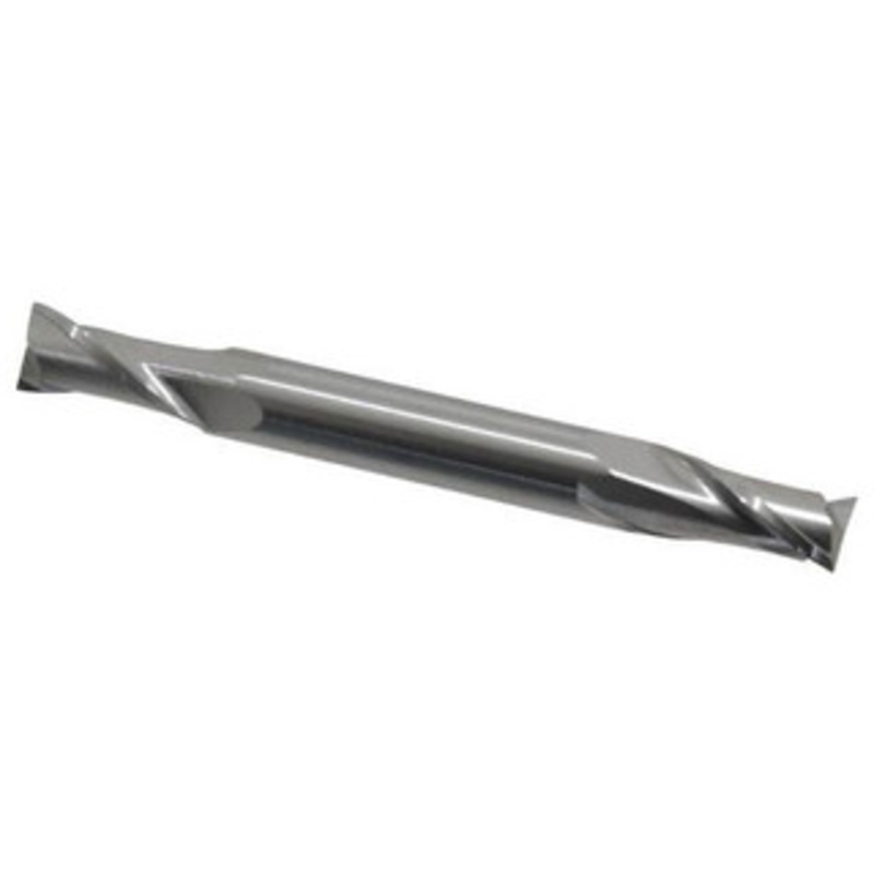 Atrax 2-Flute Centercutting Double End Mill, 3/8 Mill Dia., 3/8 Shank Dia., 3/4 LOC – 45-280-5