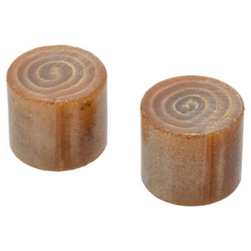 Garland Rawhide Replacement Hammer Tips (Pair), 1-1/4 Face Diameter – 21001-1