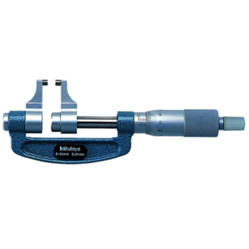 Mitutoyo Caliper Jaw Micrometer, 0-1 – 143-121