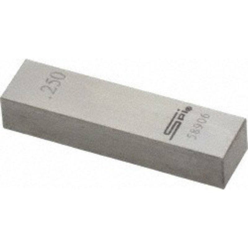 Rectangular Steel Gage Block, Grade 0, Size: 0.25000 – 12-702-7