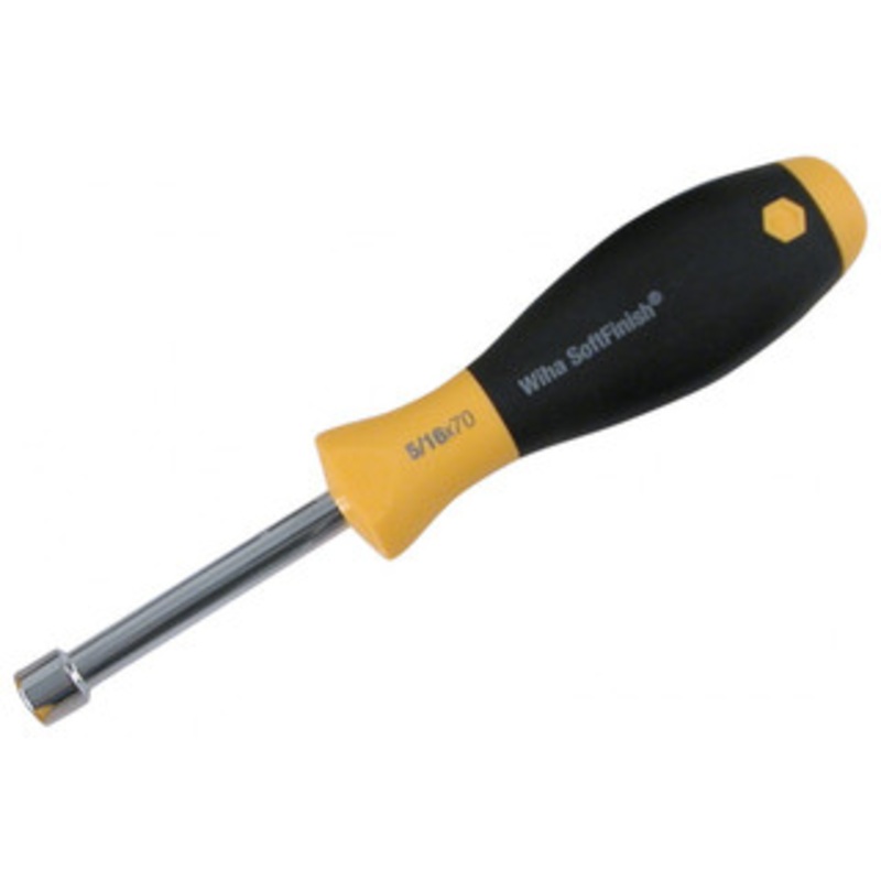 Wiha Hollow Shaft SoftFinish Inch Nut Driver, 3/16 – 34336