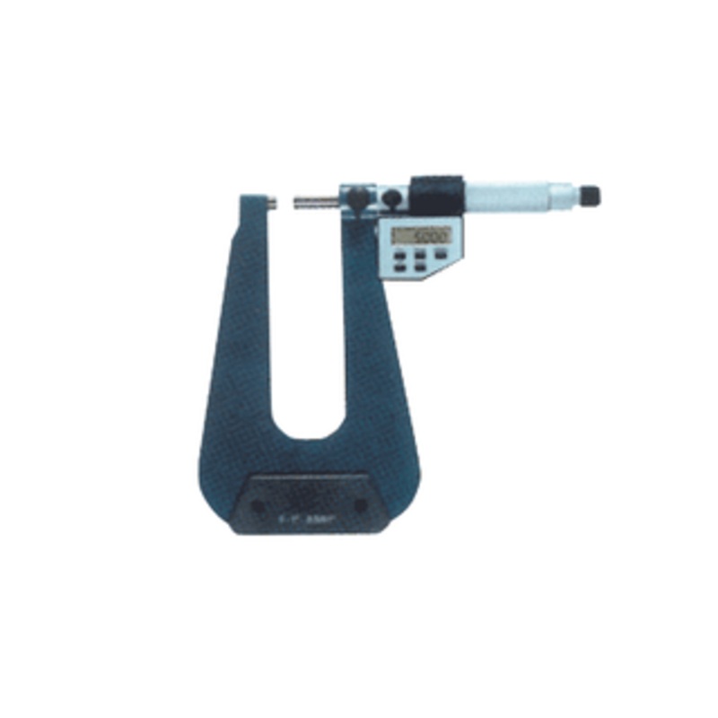 Precise Electronic Deep Throat Micrometers 6 Throat Depth