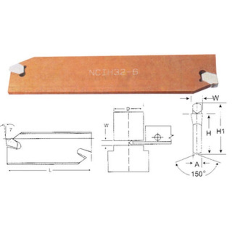 Precise Positive Stop Adjustable Blades For Self Lock Cut-Off Inserts – 404-0382