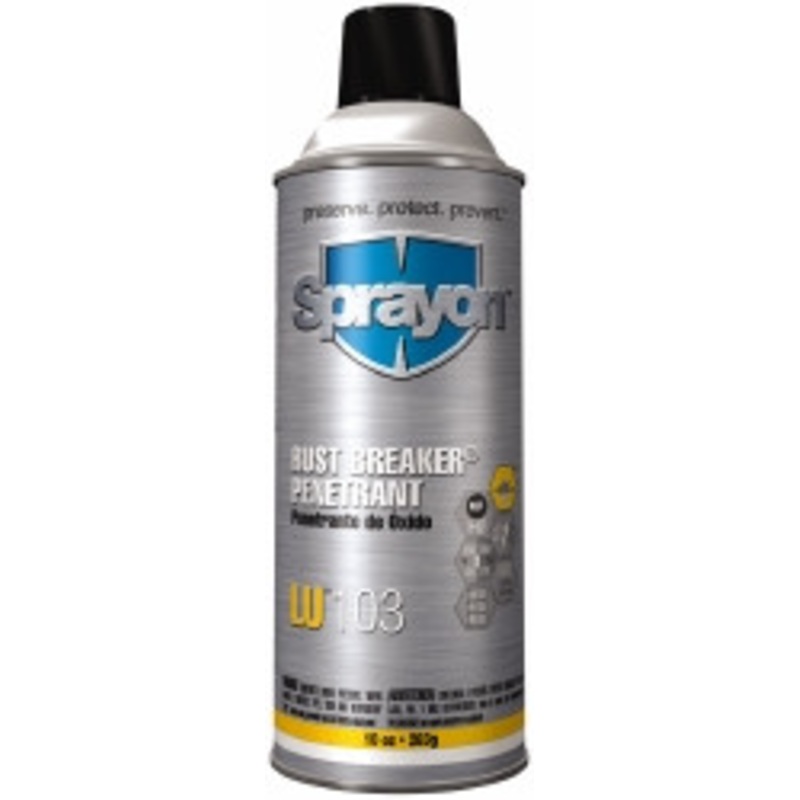Sprayon Penetrant Lubricant: 10 oz Aerosol Can SC0103000 – 62-803-2