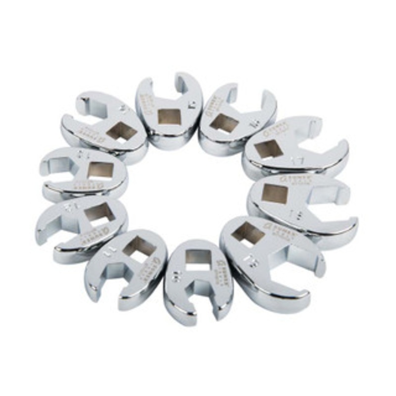 Sunex 3/8 Drive Flare Style Crowfoot Wrench Set 9710M  – SUN9710M