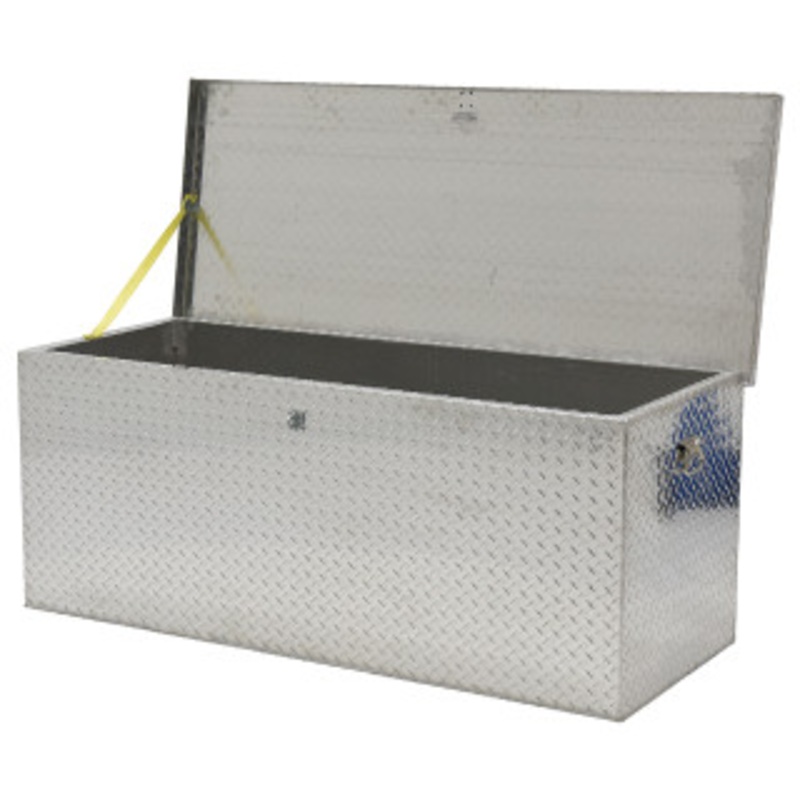 Vestil Aluminum Treadplate Portable Tool Box, 60 x 24 x 24 – APTS-2460