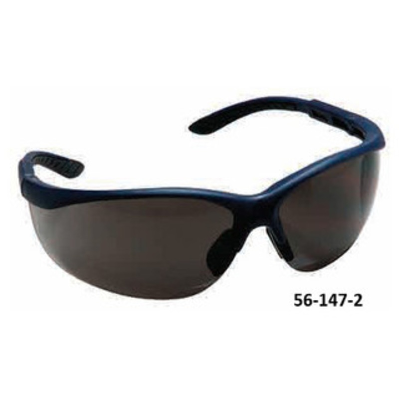 PRO-SAFE Hi-Voltage AC Safety Glasses, Clear Lens, Blue Frame – 56-146-4