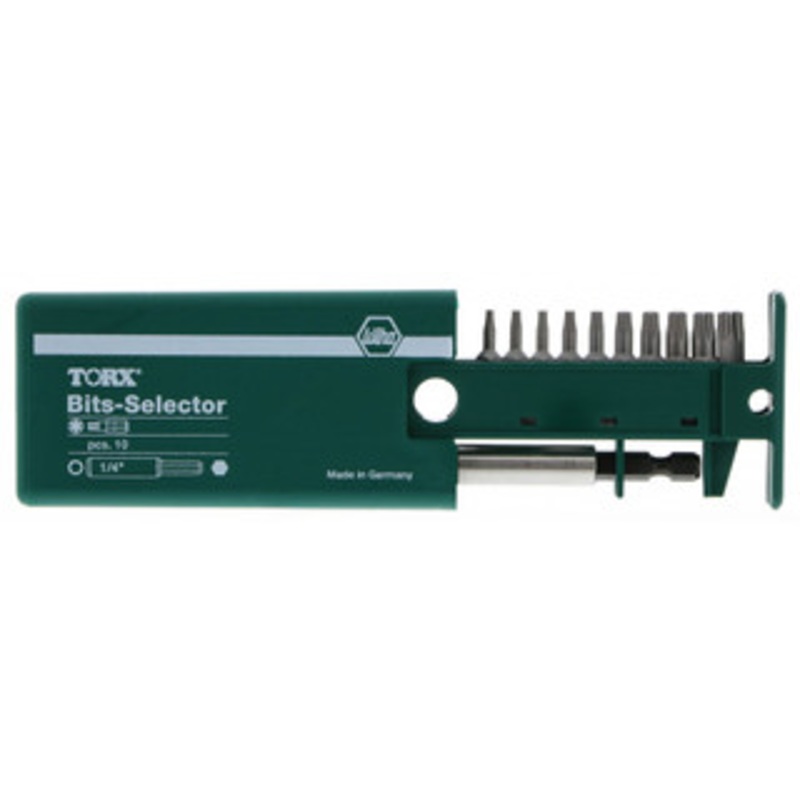 Wiha Torx Bit Selector Set with Magnetic Bit Holder – 79245