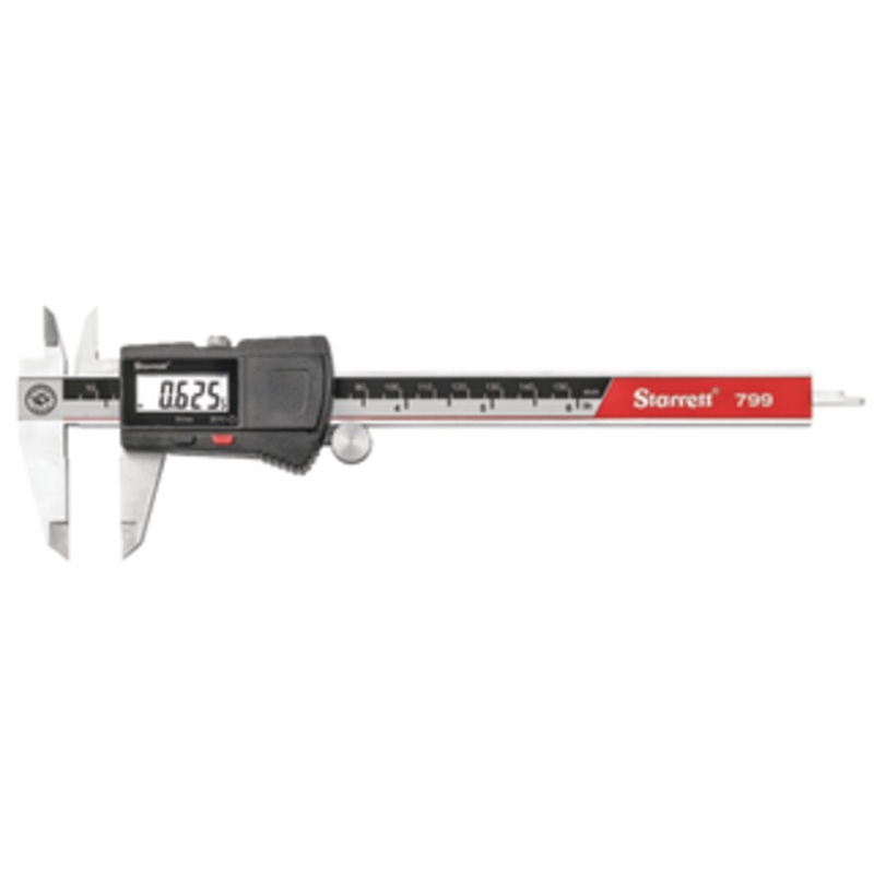 Starrett EC799A-6/150 (0-6) Electronic Caliper – 799A-6150