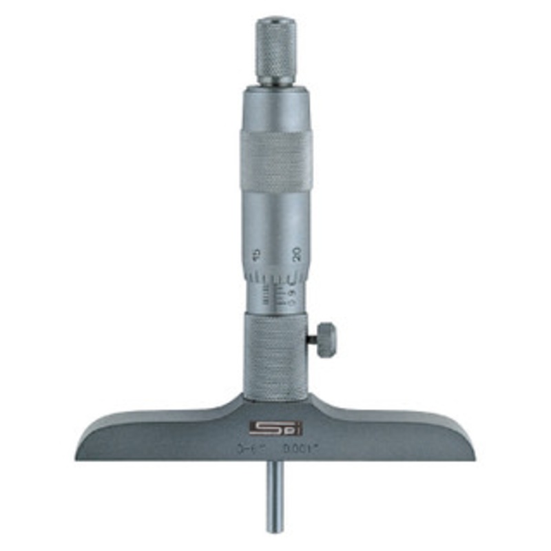 SPI Depth Micrometer, 0-150mm Range, 63mm Base – 14-285-1