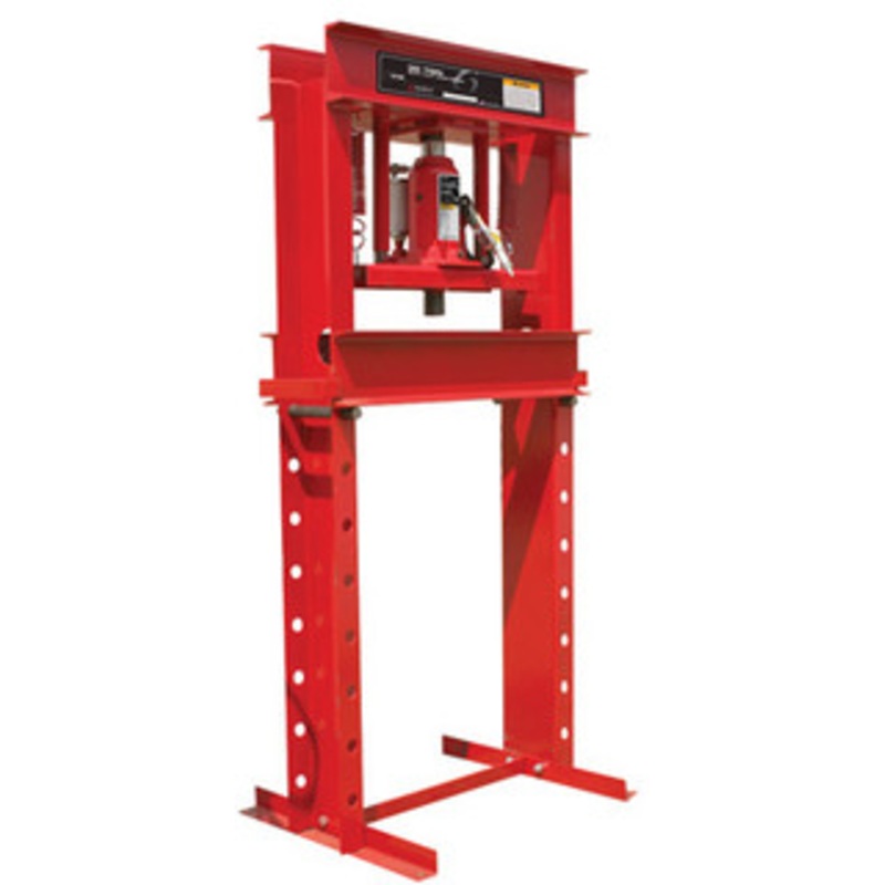 SUNEX 20 Ton Shop Press Air/Hydraulic Bottle Jack – 5220AH
