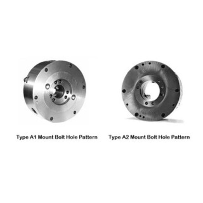 TMX 3-Jaw Universal Type A Direct Mount Chuck w/ 2 PC Hard Revrsible Jaws