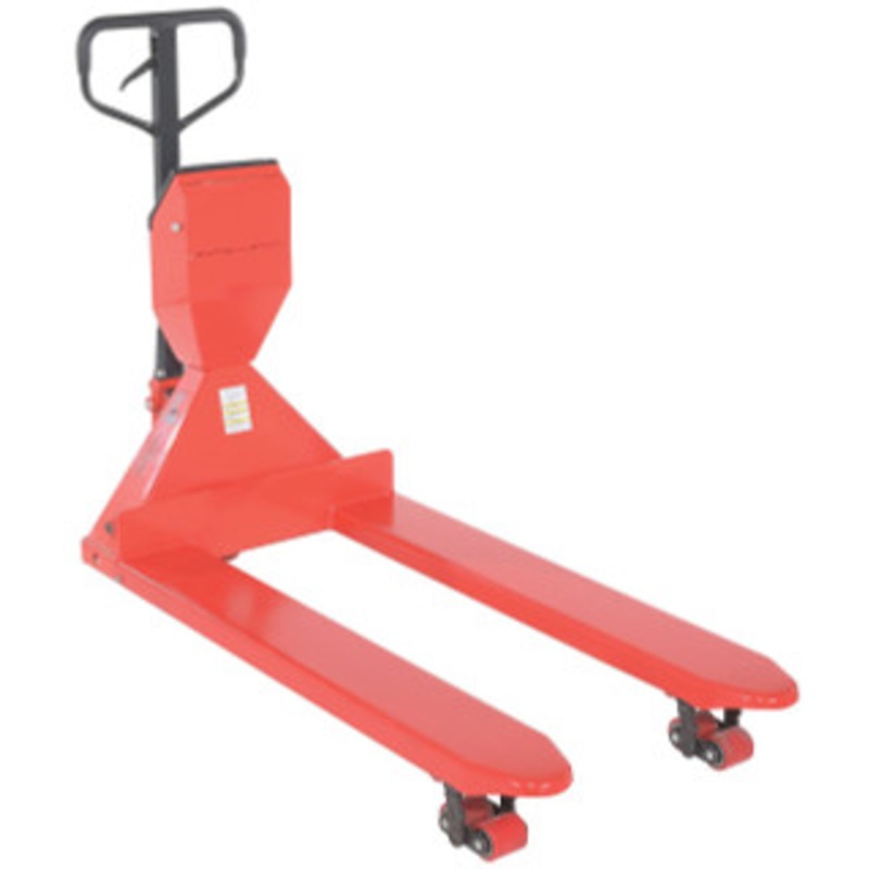 Vestil Steel Low Profile Pallet Truck with Scale, 66 x 28 x 48, 5000 Lb. Capacity – PM-2748-SCL-LP