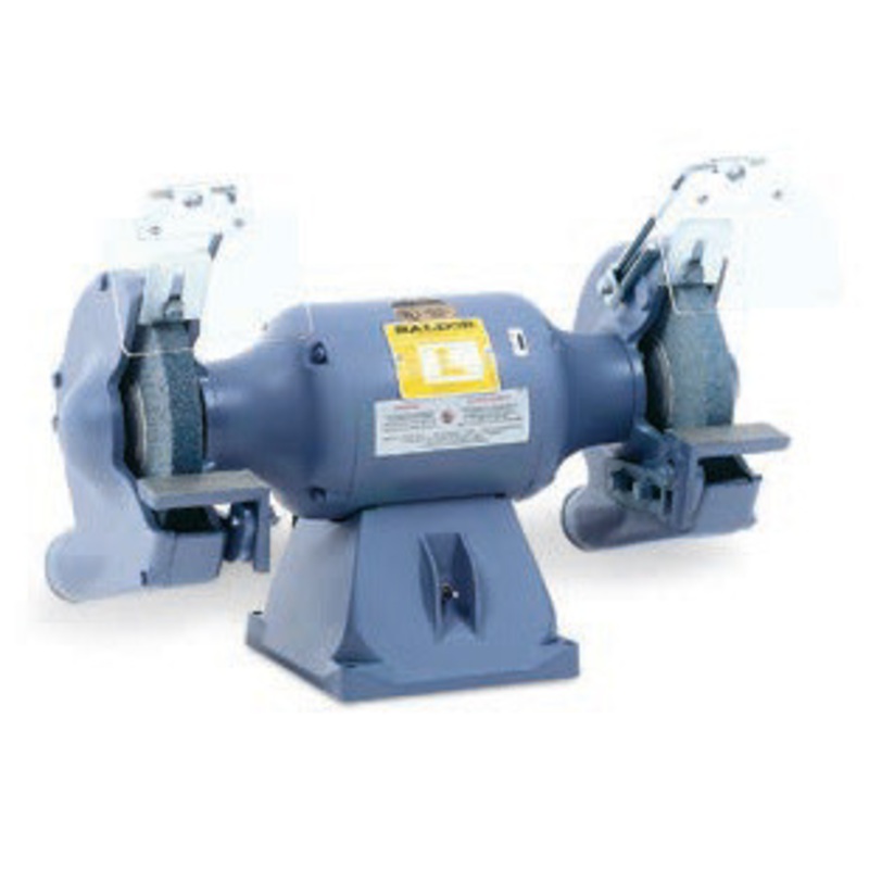 Baldor Industrial Grinder, 8 Inch, 3/4 HP, 3600 RPM, 3-Phase, 575V – 8125W