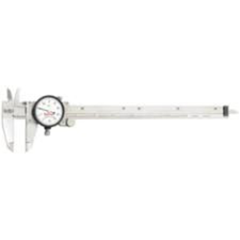 Starrett Dial Caliper, 0-9 White Face, EDP# 64517 – 120A-9
