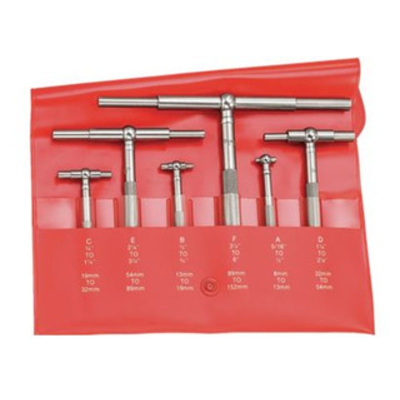 Starrett Telescoping Gage Set Range (in): 5/16  6 – S579HZ