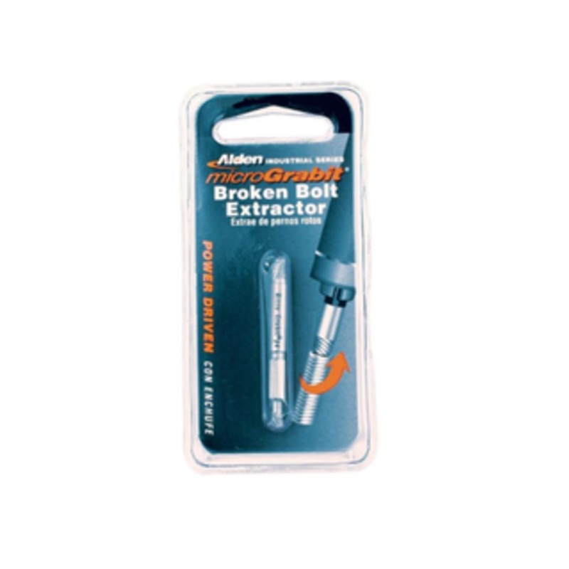 Alden MicroGrabit Broken Bolt Extractor, Removes Sizes 1/4 (6mm) – 2367P