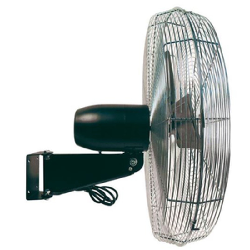 OTMT 24 Blade 2-Speed Non-Oscillating Industrial Wall-Mount Fan – FE-60G2FOL