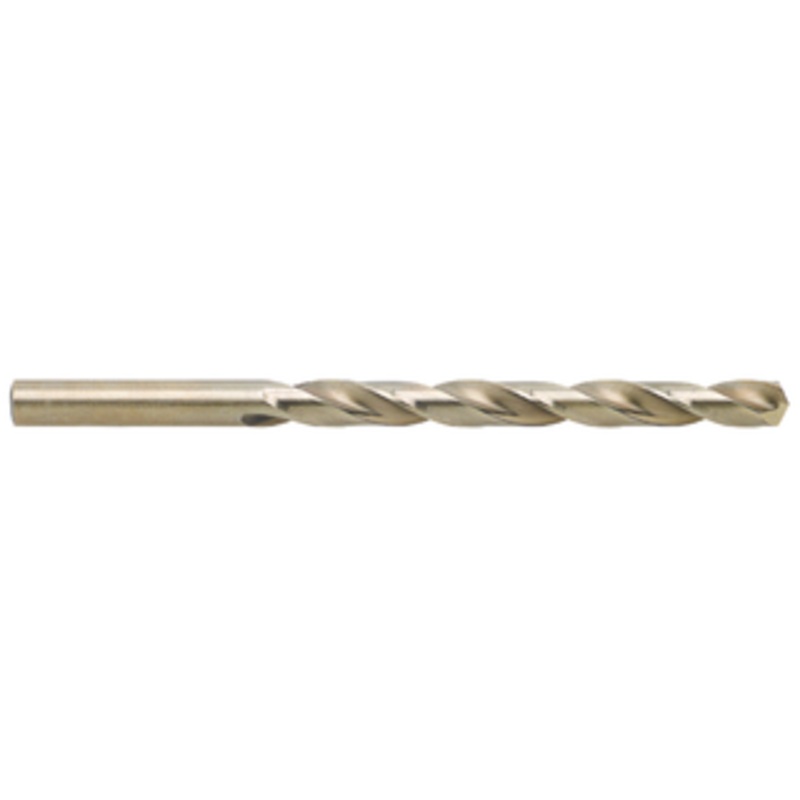 Precise Cobalt Jobbers Length Twist Drill, 5/16 Size, .3125 Decimal Diameter, 4-1/2 Overall Length