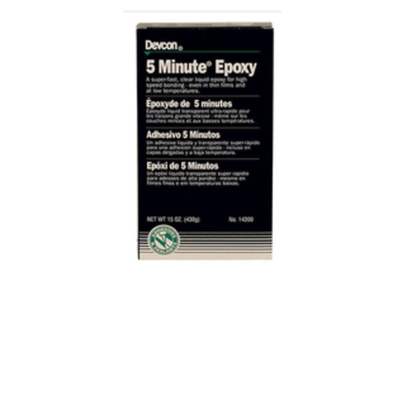 Devcon 5 Minute Liquid Epoxy, Container Bottle – 14200