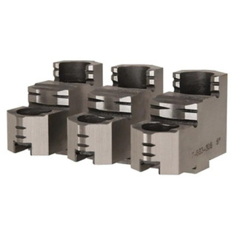Bison Hard Top Jaws 7-883-305, 3-Jaw Set, 5 Dia. – 34-765-8