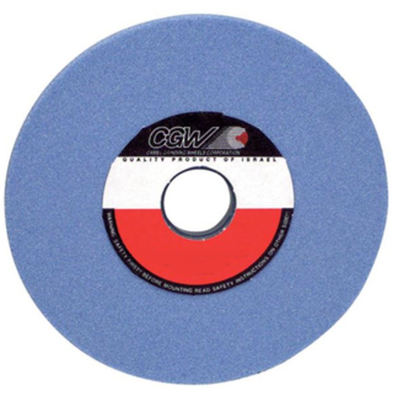CGW 7 Dia. Blue Aluminum Oxide AZ Surface Grinding Wheel, 7 x 3/4 x 1-1/4, 46H Grit – 34335