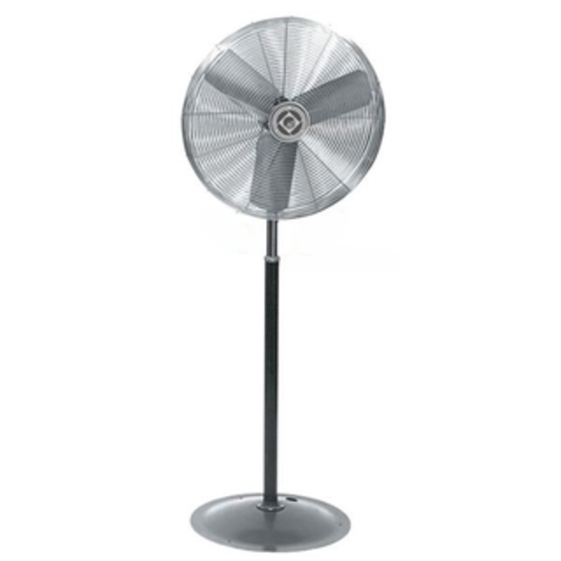 Marley 24 Blade 1/4HP Non-Oscillating Pedestal Industrial Air Circulator – 24ACHP