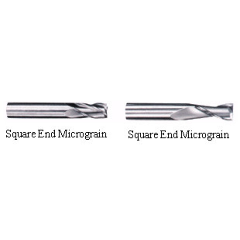 Precise Solid Carbide End Mills, Single End