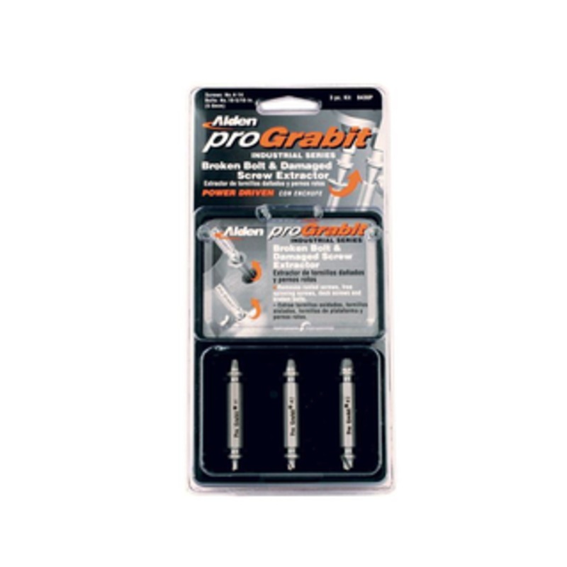 Alden 3 Piece Pro Grabit Screw & Bolt Extractor Set – 8430P