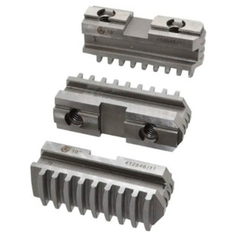 Bison Hard Master Jaws 7-885-310, 3-Jaw Set, 10 Dia. – 34-753-4