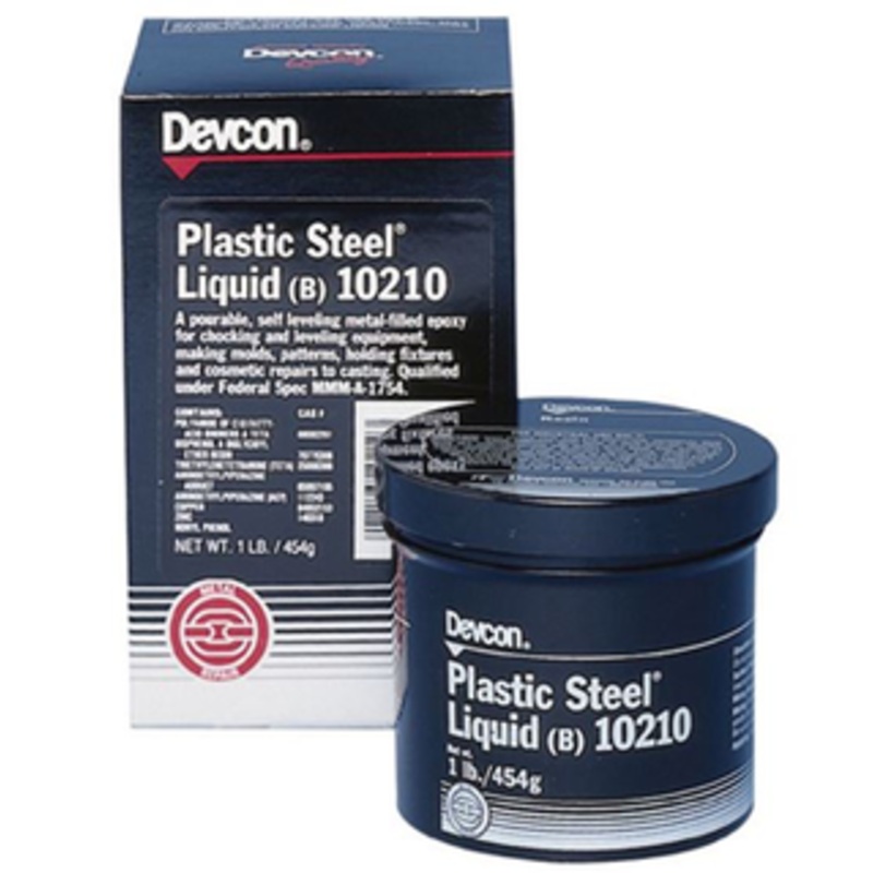 Devcon Plastic Steel Liquid (B) 1 lb. Tub – 10210