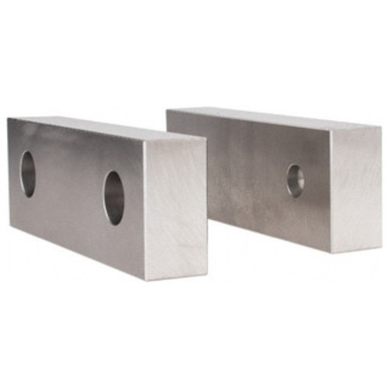 Gibraltar Millsoft Vise Jaws, Steel, for 6 Vises, 6-1/8 Wide x 2 High x 1 Thick – 70-738-0