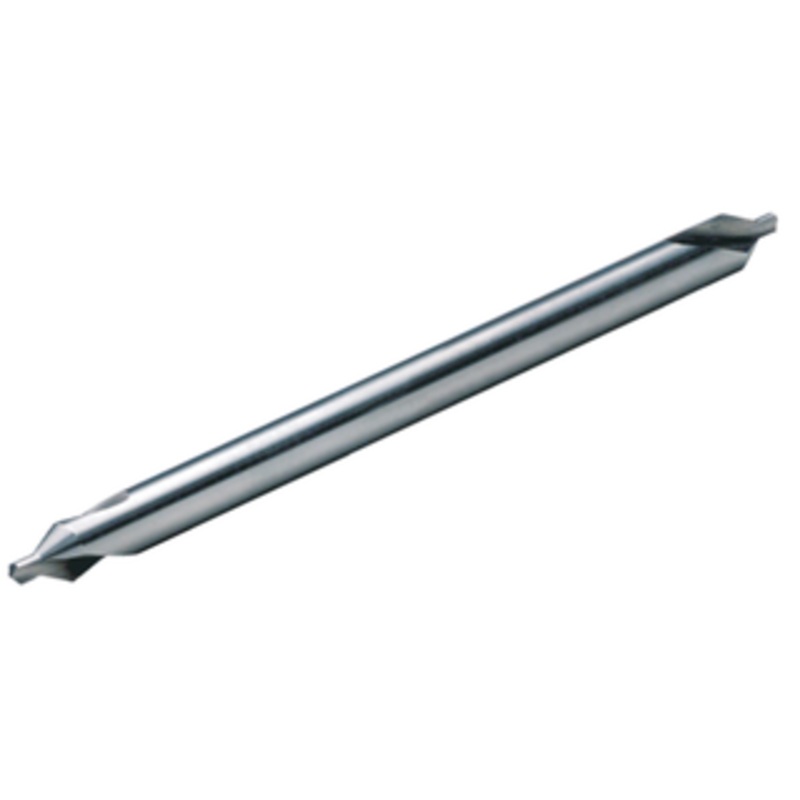 Precise High Speed Steel Long Combination Drill & Countersink, 3C, 1/4 Body Diameter