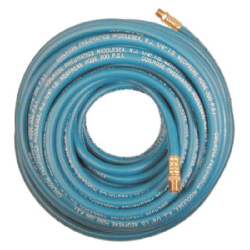 Coilhose Pneumatics Multi-Purpose Hose Assembly, 1/4 Hose ID, 50 ft. Hose Length – R14050N