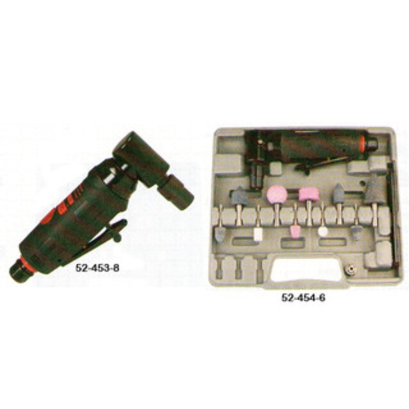 Industrial Quality 1/4 90 Angle Die Grinder & Kit