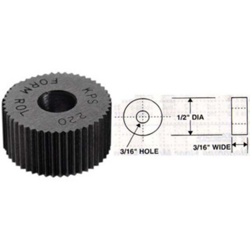 Circular & Diametral Pitch Knurls – 35-628-7