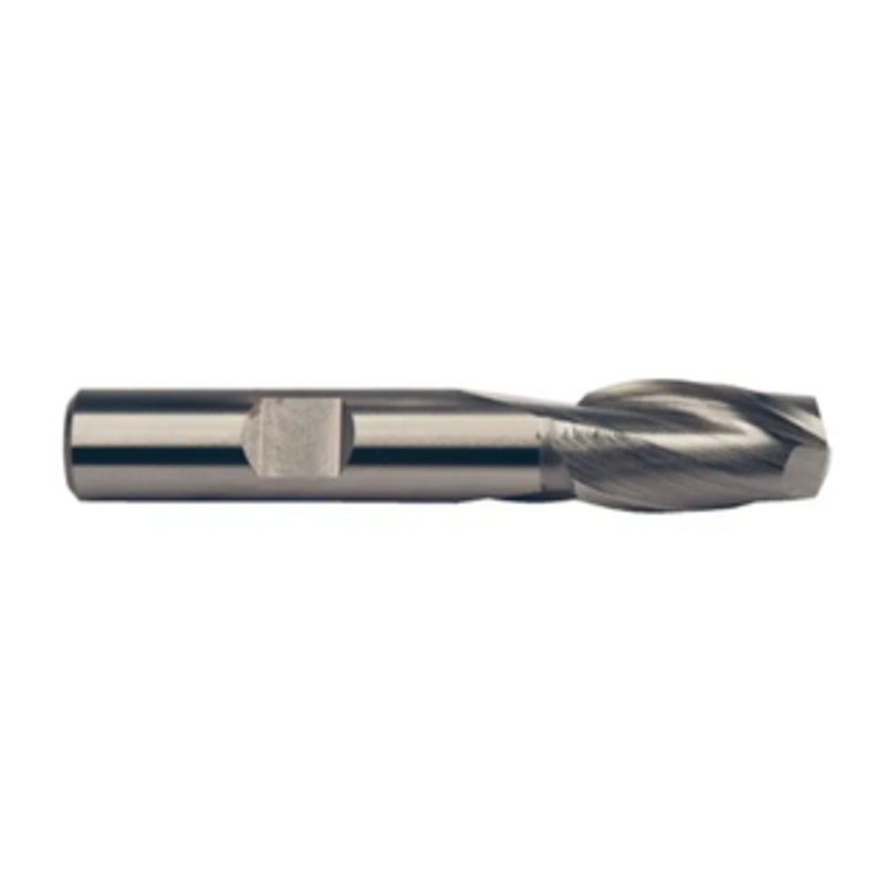 Weldon Tool 2 Flute M42 8% Cobalt Single End Mill, 13/32 Size, 3/8 Shank Diameter, 13/16 Length of Cut, 2-1/2 Overall Length